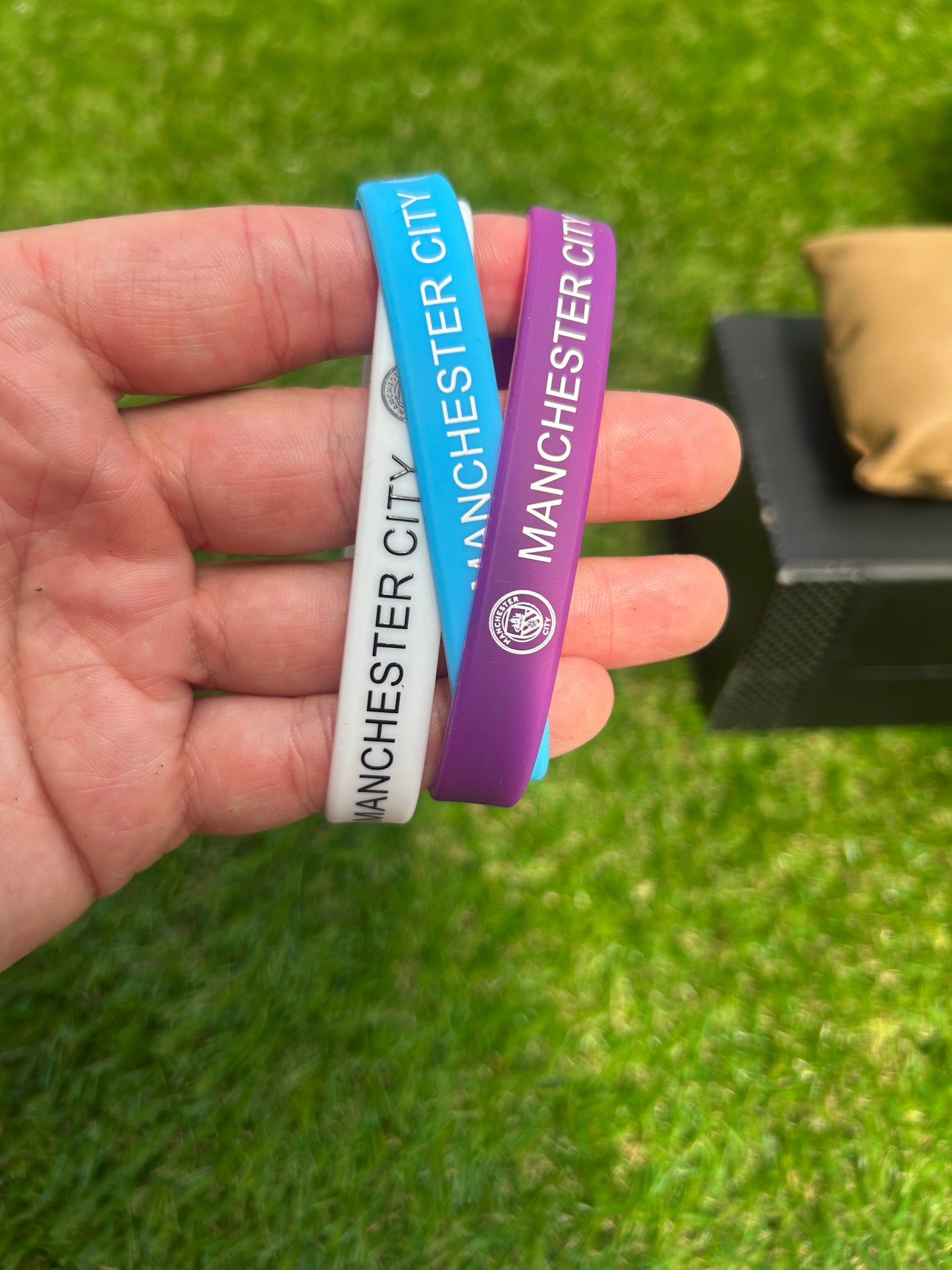 Bracelet silicone Manchester city