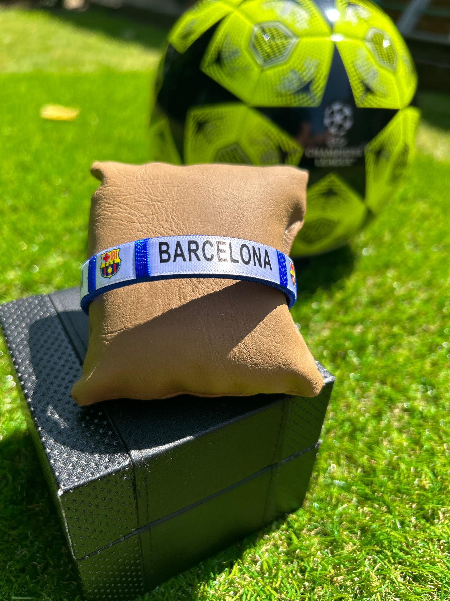 Bracelet tissu FC Barcelone