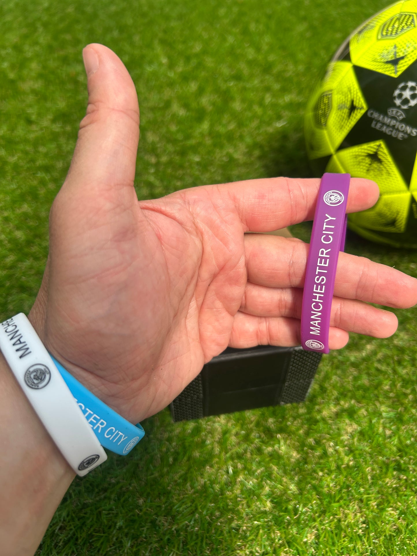 Bracelet silicone Manchester city