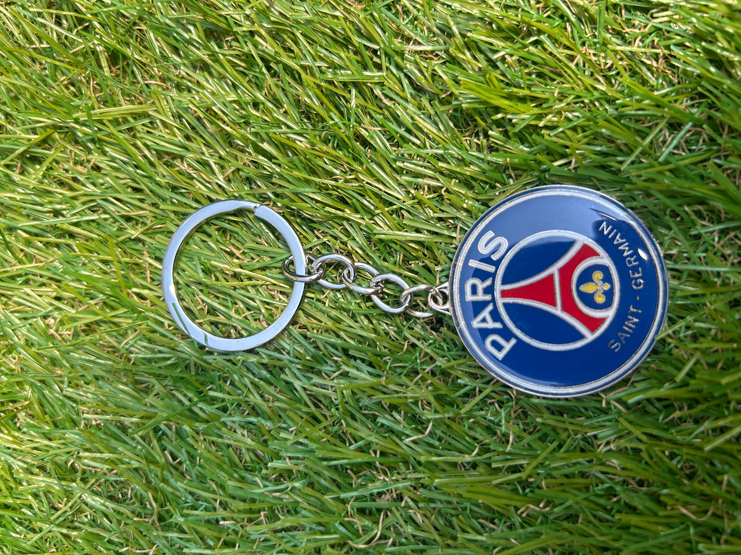 Porte clé couleur PSG