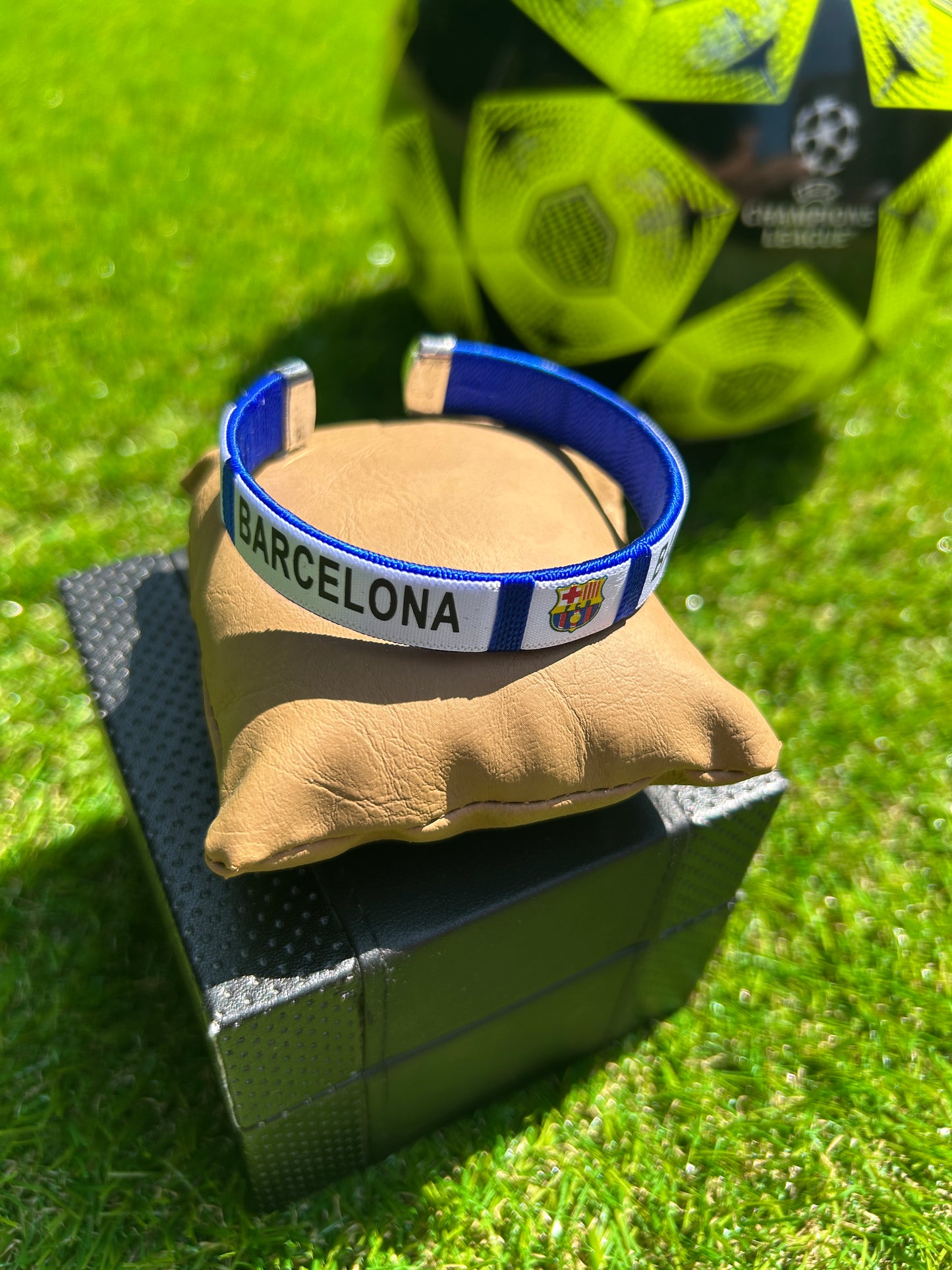 Bracelet tissu FC Barcelone