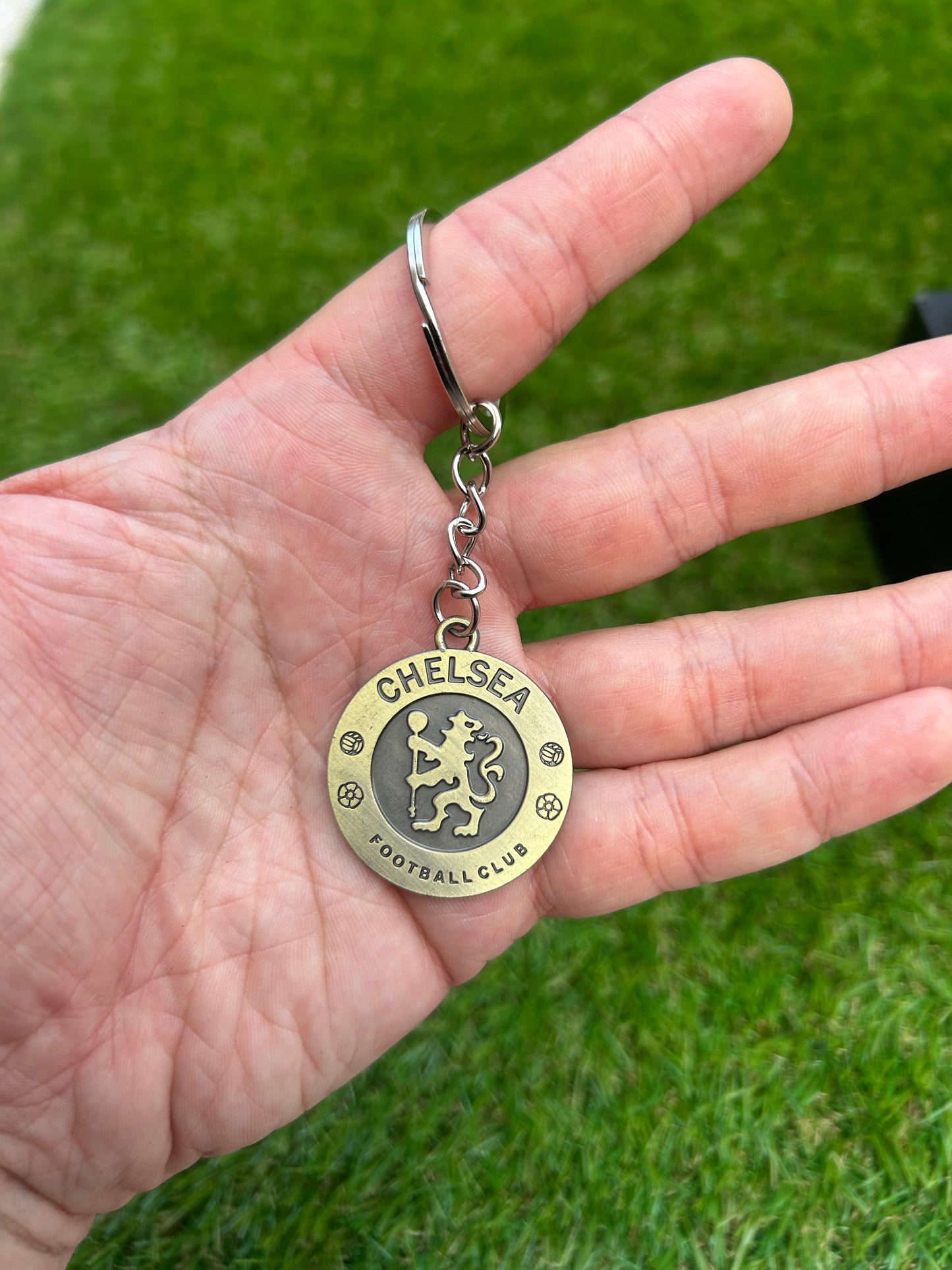 Porte clé bronze Chelsea FC