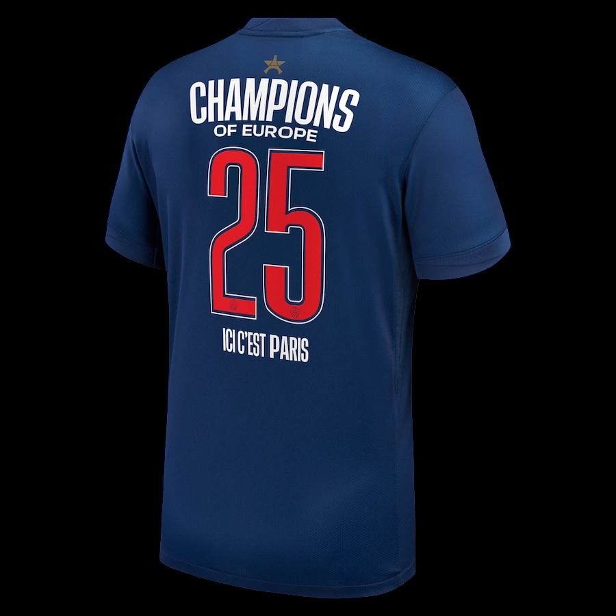Maillot Paris SG champion d’Europe 25