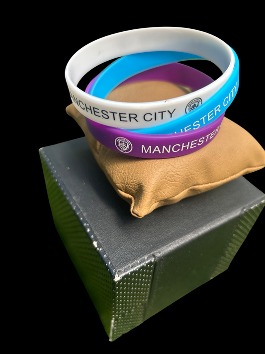 Bracelet silicone Manchester city