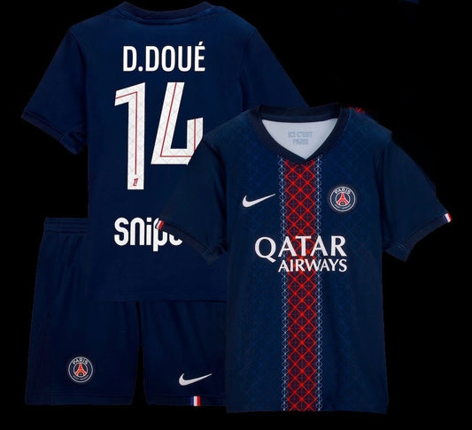 Maillot PSG 25/26 avec flocage