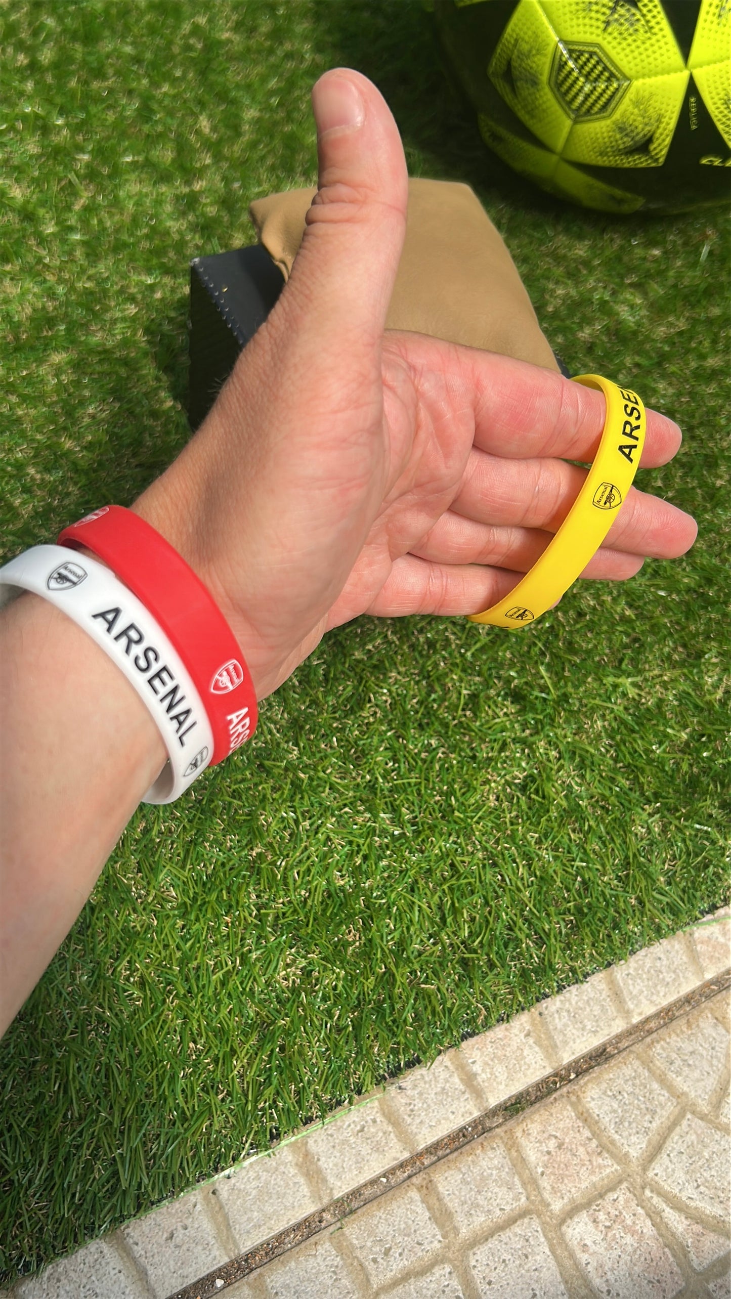 Bracelet silicone Arsenal