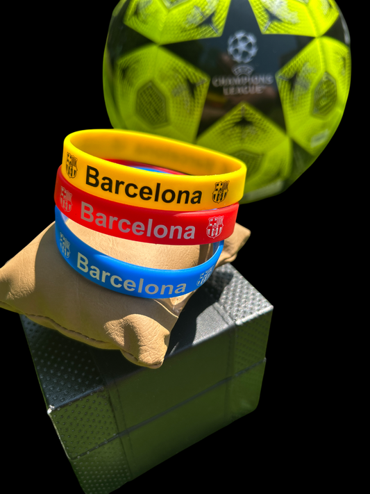 Bracelet silicone FC Barcelone
